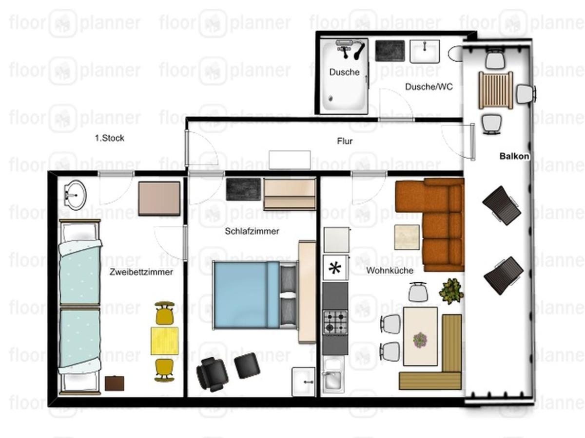 Apartmenthaus Troetschler Weilheim Exterior foto